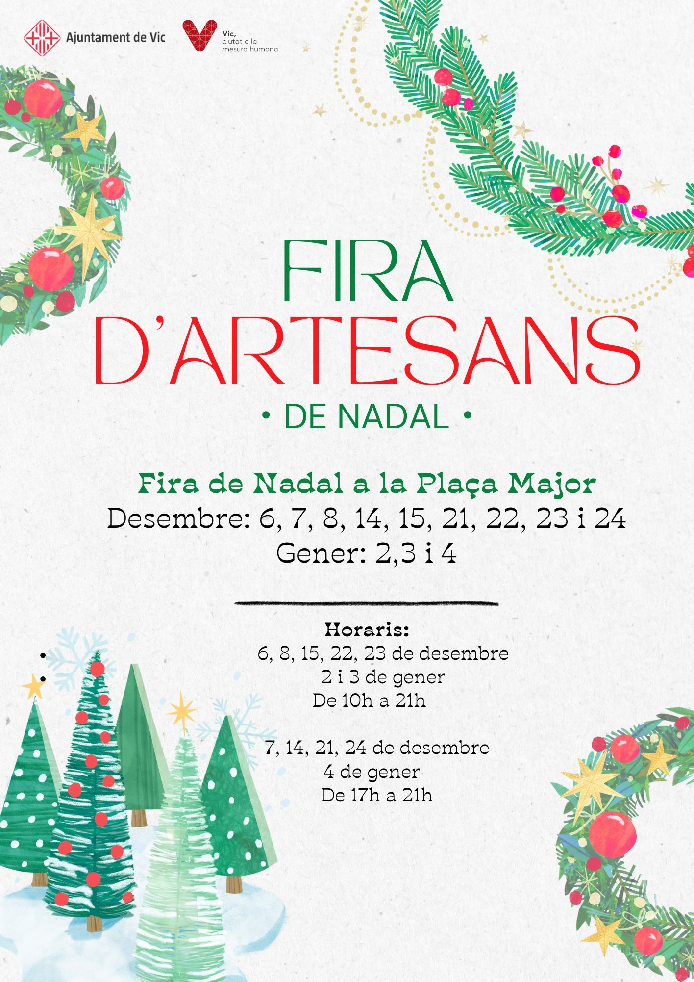 FIRA D'ARTESANS DE NADAL 2024